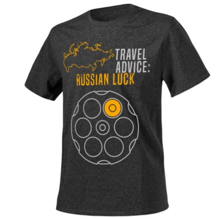 Helikon-Tex Tshirt Russian Luck Grey